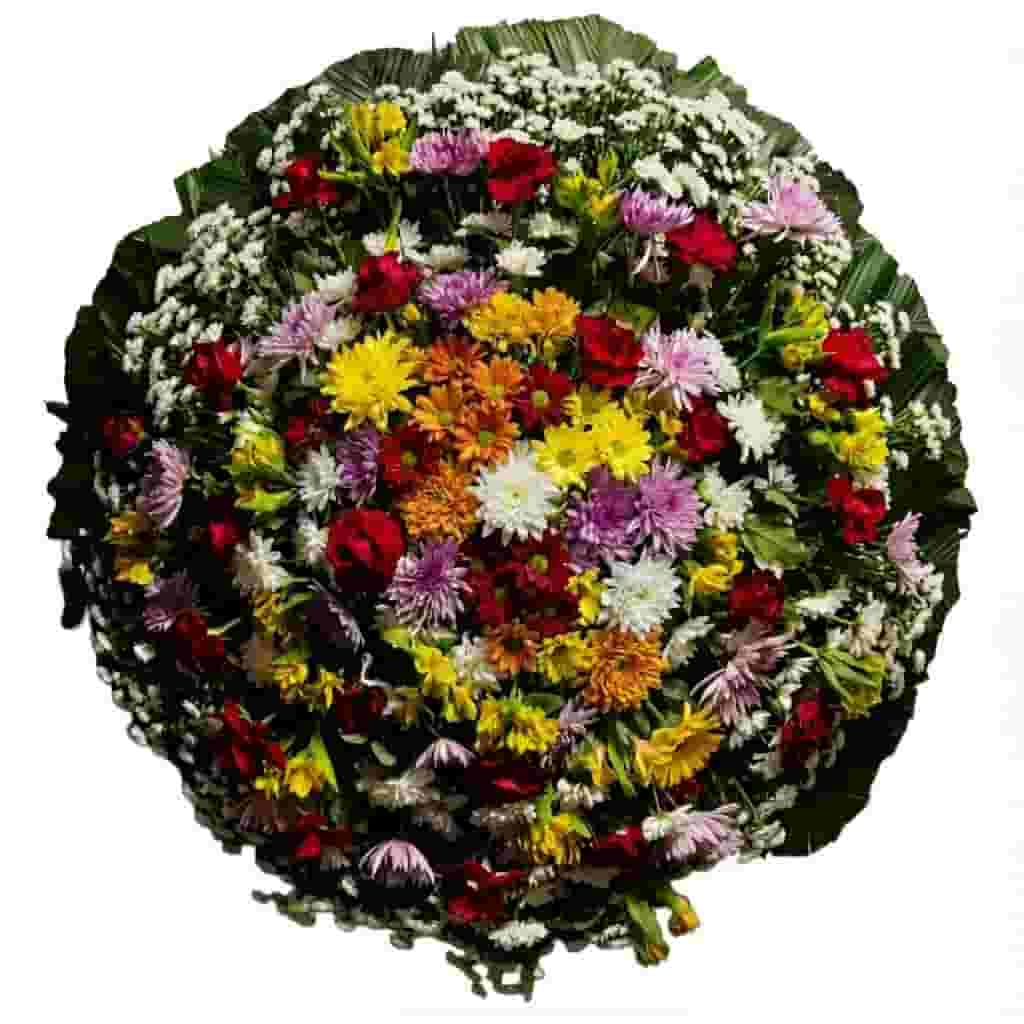 Coroa de Flores Simples -02