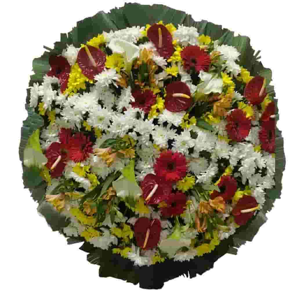 Coroa de Flores Elegante -10