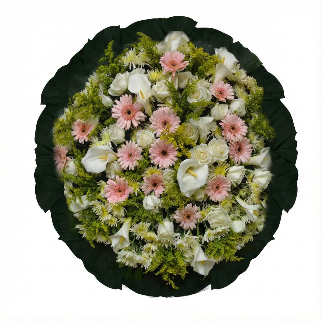 Coroa de Flores Elegante -11