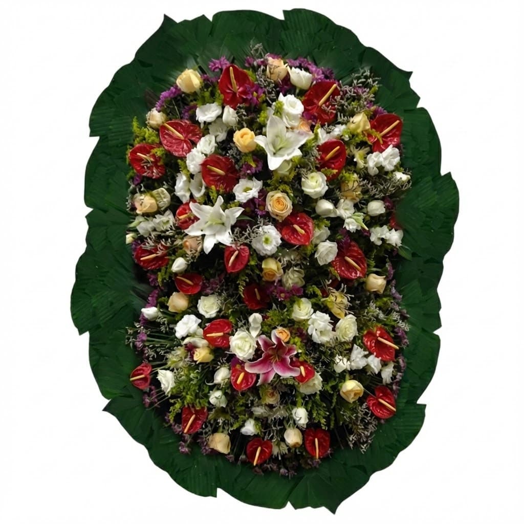 Coroa de Flores Luxo -15