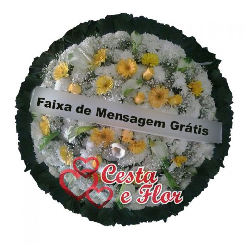 Coroa de Flores Elegante -08